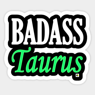BADASS Taurus Sticker